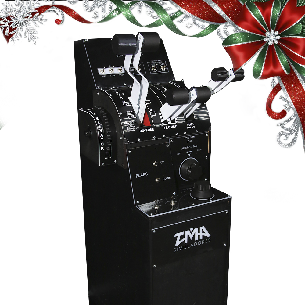 Pedestal Bimotor tipo King Air 350 – Nueva Versión Actualizada