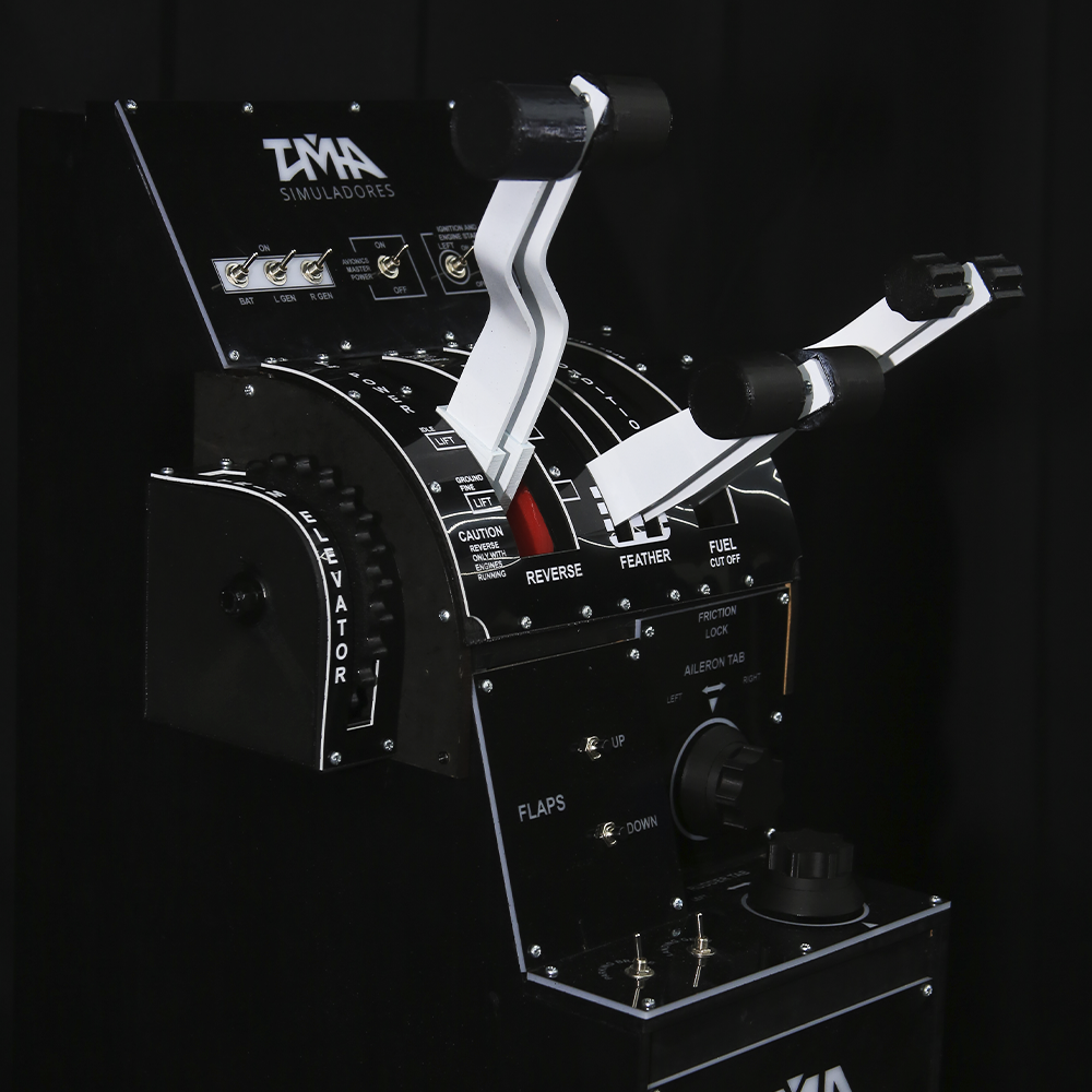 Pedestal Bimotor tipo King Air 350 – Nueva Versión Actualizada - Image 5