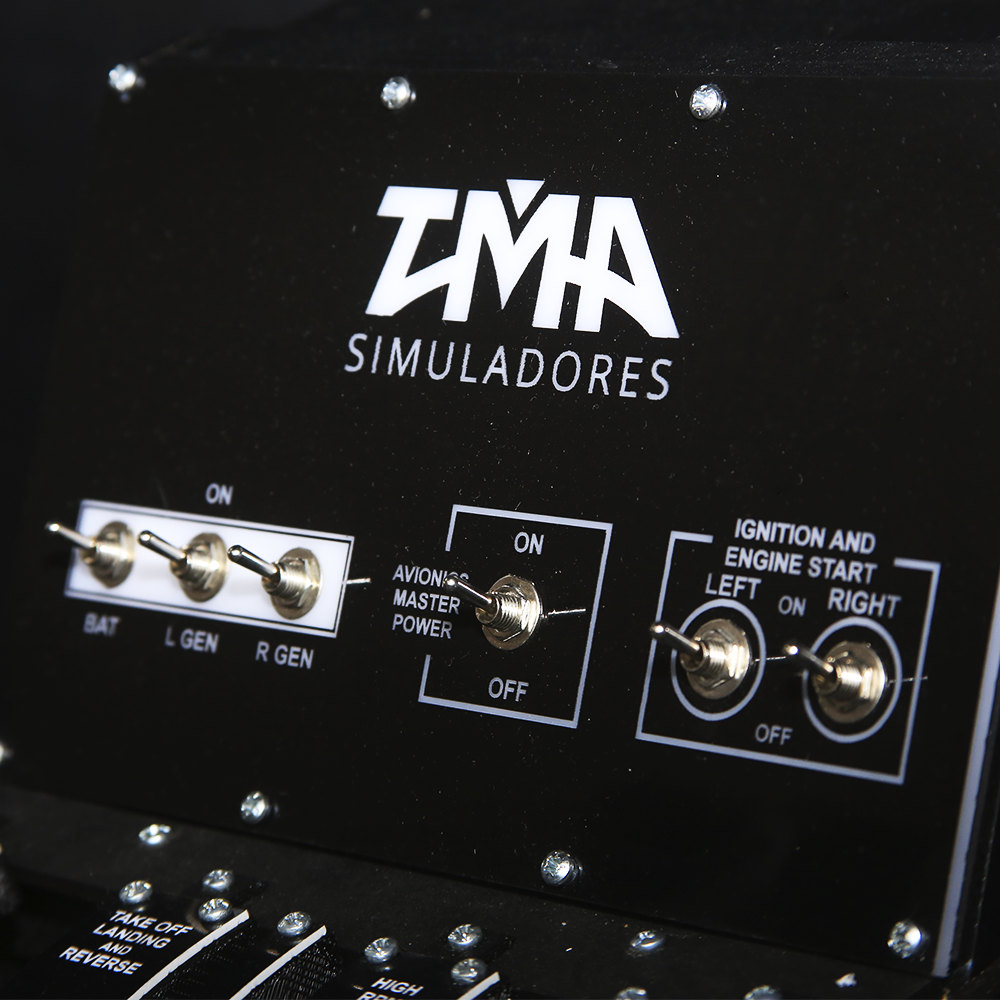 Pedestal Bimotor tipo King Air 350 – Nueva Versión Actualizada - Image 2