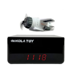 Nikola Toy Cute Maglev Mini Aircraft  Creative Clock