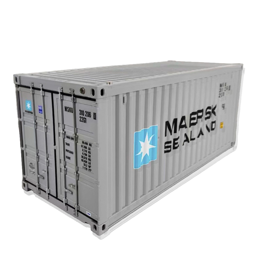 Modelo de Contenedor de Gran Tamaño MAERSK con Caja de Exhibición LED