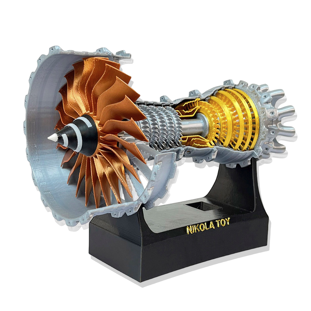 Modelo de Motor Turbofán Rolls-Royce TR-900 (20 cm)