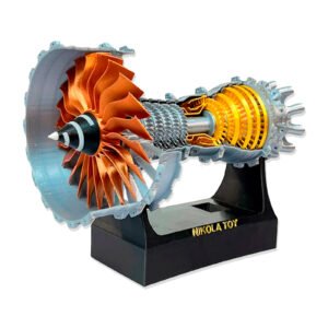 Nikola Toy Modelo de Motor Turbofán TR-900 (20 cm)