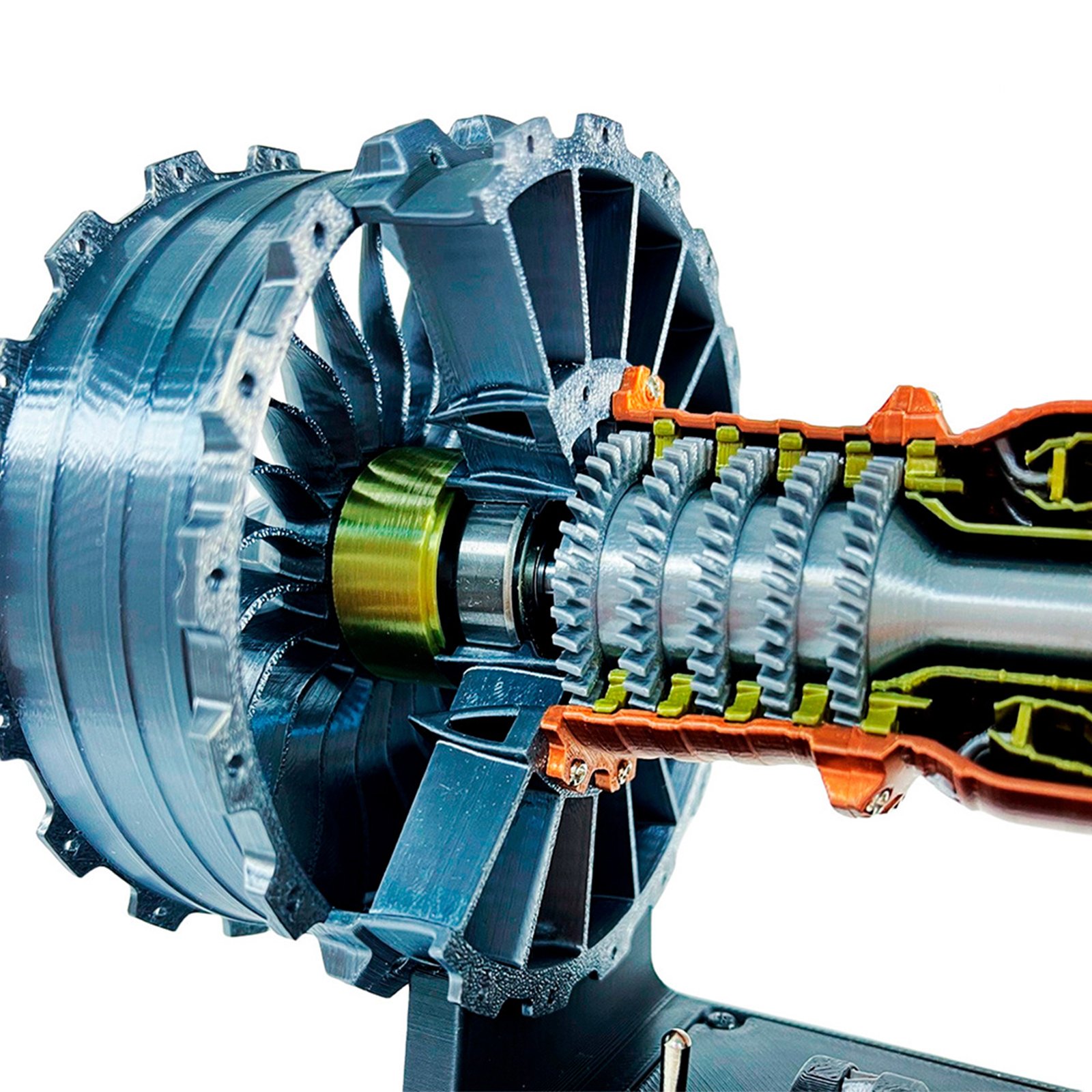 Nikola Toy Modelo de Motor Turbofán TR900 edición Flagship (25 cm) - Imagen 3