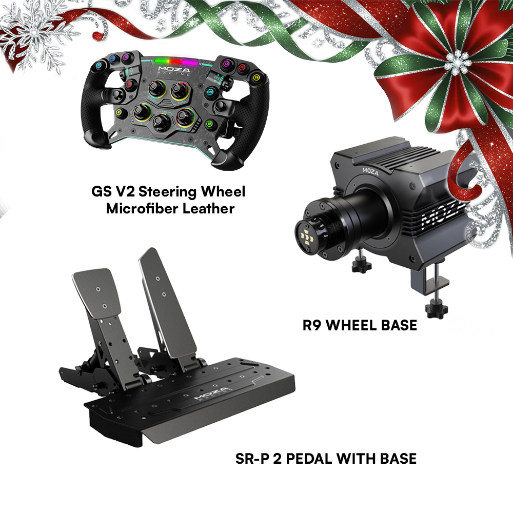 Moza R9 Racing Simulator Bundle