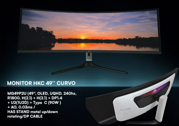 Monitor HKC 49” Curvo - Image 5