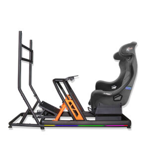 TMA Upscale Racing Simulator Cockpit – Kit con Butaca Mec Sport Msimu
