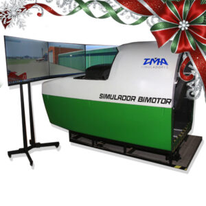 Simulador de Vuelo bimotor turbohelice