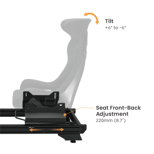 TMA RACING SIMULATOR COCKPIT -Con Soporte de Palanca - Image 4