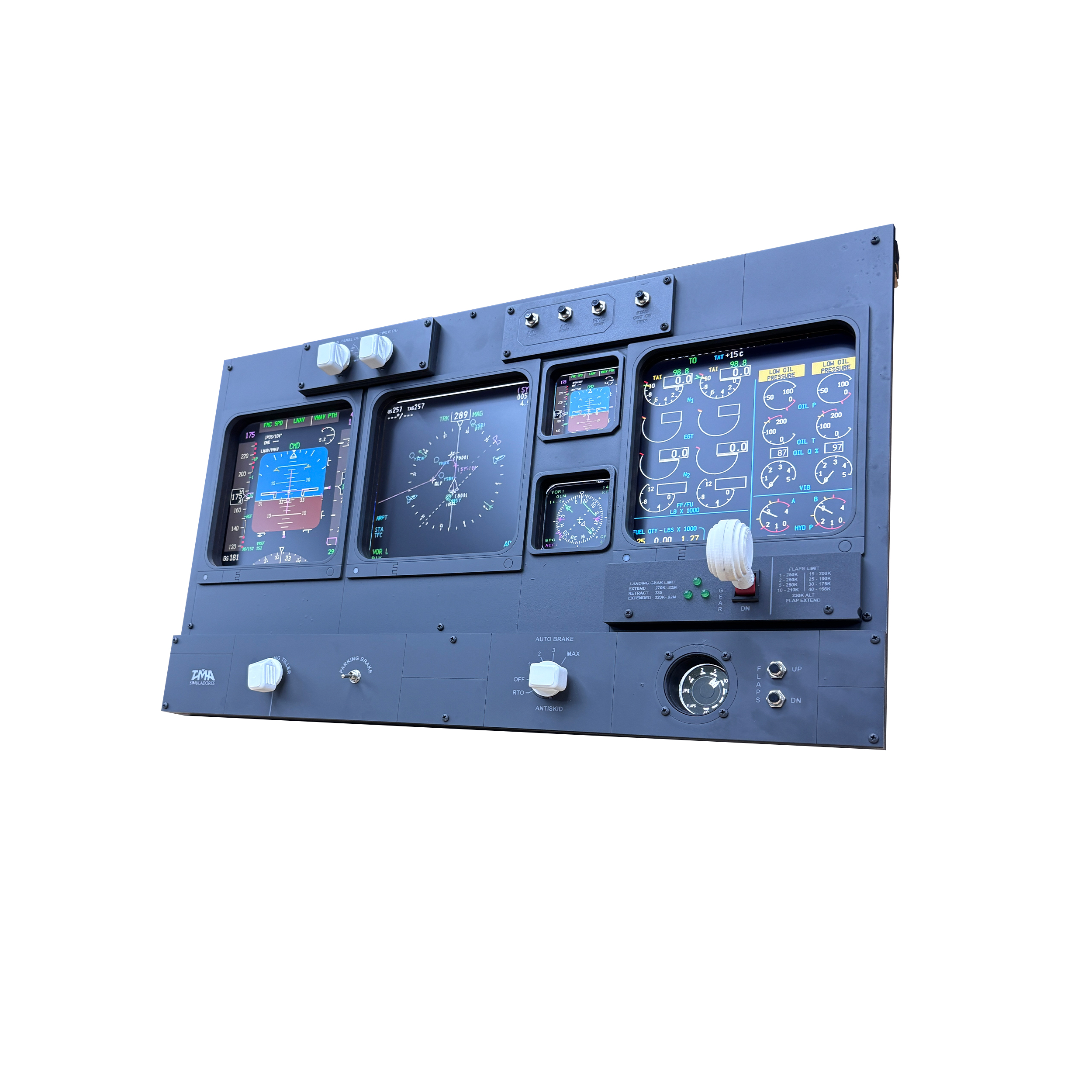 PREVENTA - Combo TMA Pro Cockpit Panel Boeing 737 + Monitor HKC 24" + Monitor Curvo HKC 31.5" - Image 6