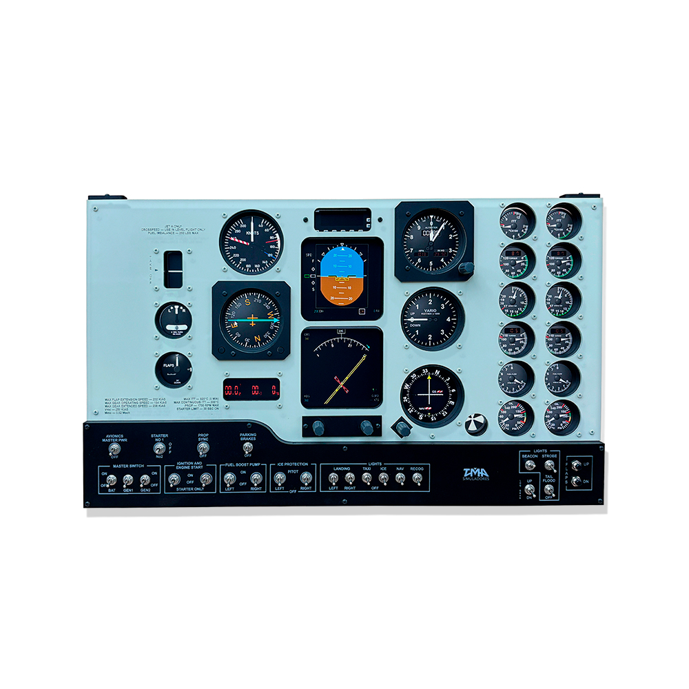 PREVENTA - Combo TMA Pro Cockpit Panel King Air + Monitor HKC 24" + Monitor Curvo HKC 49" - Image 5