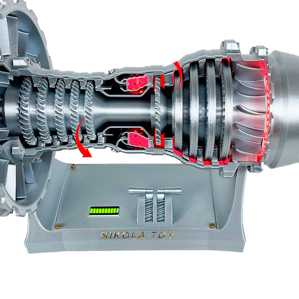 Motor Turbofán Rolls-royce Trent 900 - 40cm - Nikola Toy - Image 3