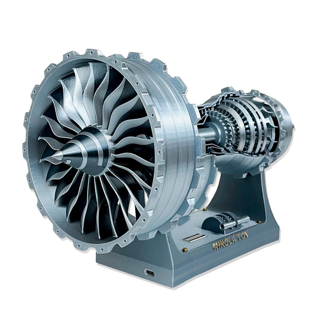 Nikola Toy Motor Turbofán Trent 900 (40cm)