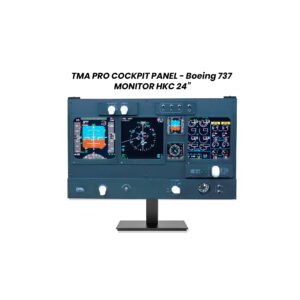 TMA Pro Cockpit Panel Boeing 737 + Monitor HKC 24"
