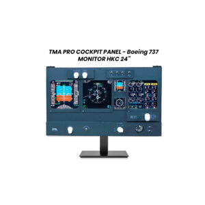 PREVENTA - Combo TMA Pro Cockpit Panel Boeing 737 + Monitor HKC 24" Full HD