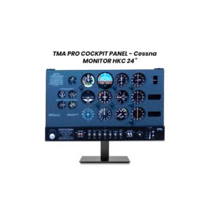 TMA Pro Cockpit Panel Cessna + Monitor HKC 24"