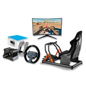 Combo Moza R5 + TMA BS02 Cockpit + HKC Monitor 31.5 Curvo